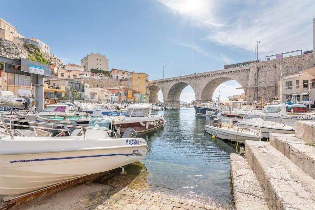 Le Pecheur -Charmant-T3 Au Coeur Du Vallon Marseilles Exterior foto