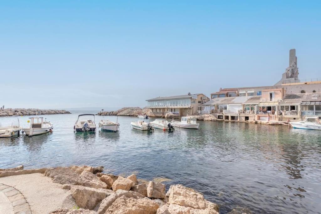 Le Pecheur -Charmant-T3 Au Coeur Du Vallon Marseilles Exterior foto